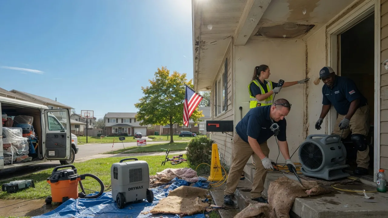 Water Damage Restoration in Sterling, OK near me